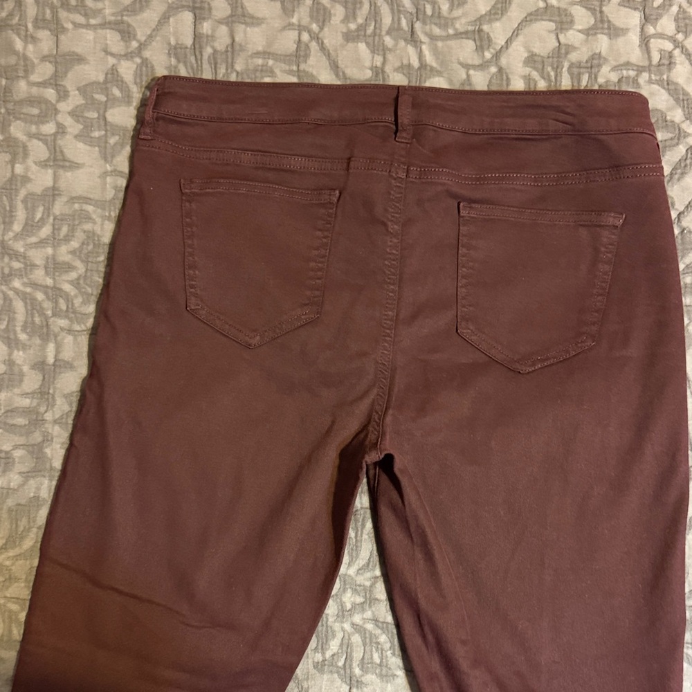 Buffalo David Bitton Women's Skinny Jeans - Burgundy - Picture 5 of 5